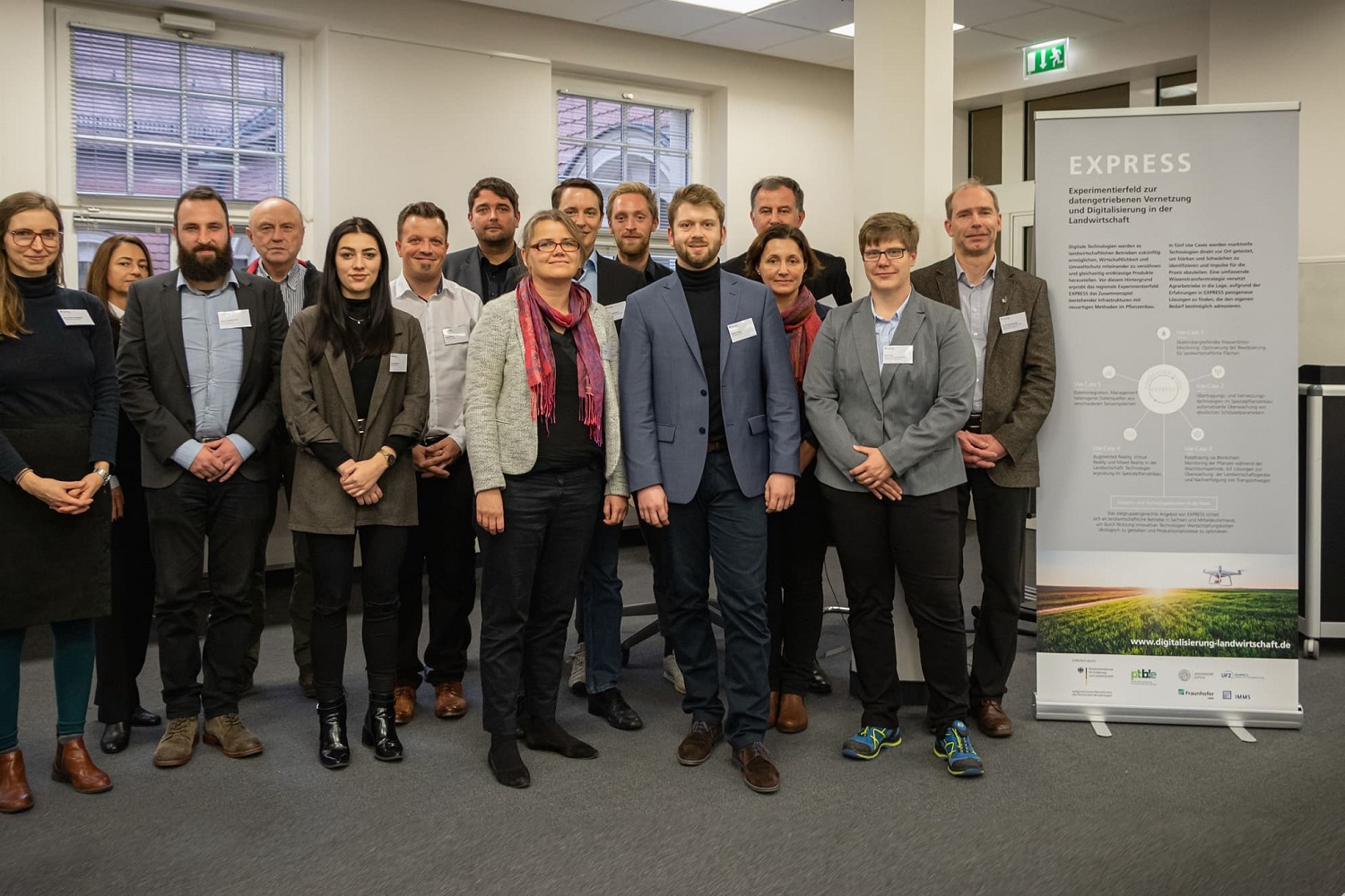 Das EXPRESS-Team beim Projekt-Kick-Off